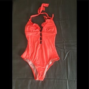 Peach One piece swimsuit